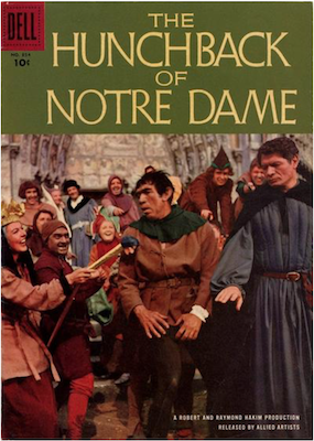 Hunchback of Notre Dame: Four Color #854 (1957). Click for values