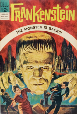 Frankenstein #1 (1964). Dell. Click for values