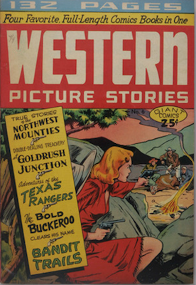 Giant Comics Editions #6: Western Picture Stories. Rare. Matt Baker cover. Click for values Giant Comics Editions #6: Western Picture Stories. Rare. Matt Baker cover. Click for values