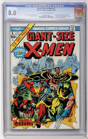 Giant-Size X-Men 1 is a commonly certified book by CGC