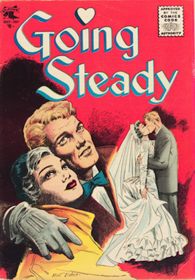 Going Steady #14: Matt Baker cover. Click for values