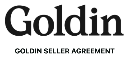 Goldin seller agreement: digitally sign your contract to get started right away!
