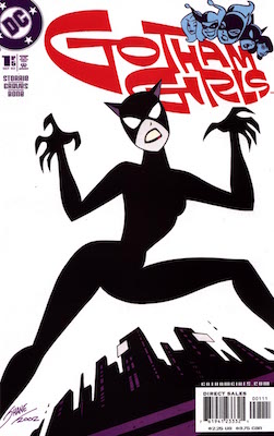 Gotham Girls #1: Classic Animated Catwoman Comic Cover