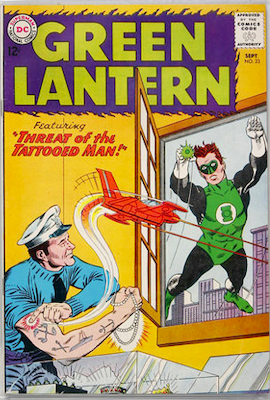 Green Lantern Comic #23: Check values here