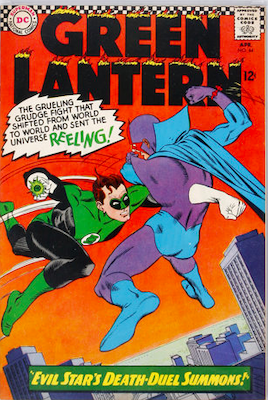 Green Lantern Comic #44: Check values here