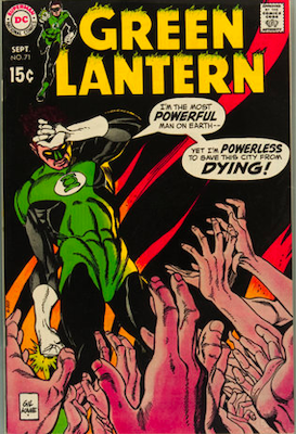 Green Lantern Comic #71: Check values here