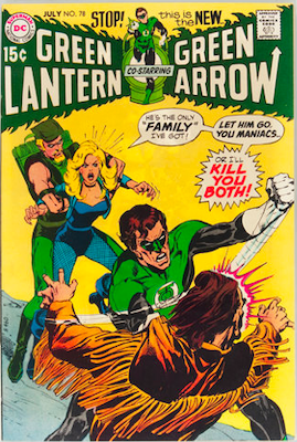 Green Lantern Comic #78: Check values here