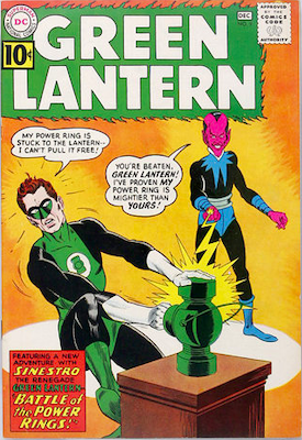 Green Lantern Comic #9: Check values here