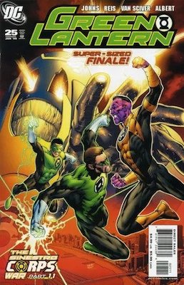 Green Lantern v4 #25, 1st Larfleeze (Agent Orange). Click for values