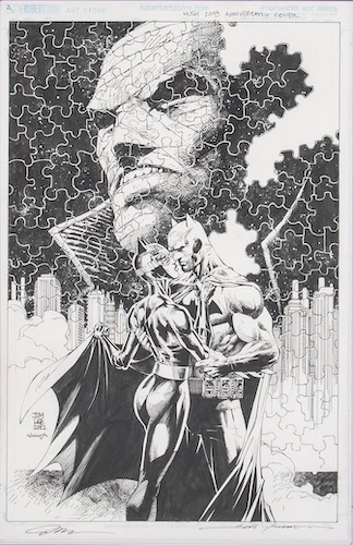 $57,600: Jim Lee Hush original cover art, record sale for this item!