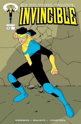 Invincible #1 (2003) 1st Invincible / Mark Grayson. Click for values