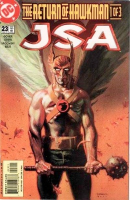 Origin and First Appearance, Onimar Synn, JSA #23, DC Comics, 2001. Click for value