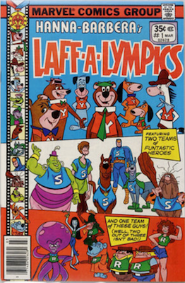 Laff-a-Lympics Comics #1 (Marvel Comics, 1978-79). Features Scooby Doo on some covers. Click for values Laff-a-Lympics Comics #1 (Marvel Comics, 1978-79). Features Scooby Doo on some covers. Click for values