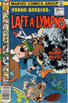 Laff-a-Lympics Comics #3 (Marvel Comics, 1978-79). Features Scooby Doo on some covers. Click for values Laff-a-Lympics Comics #3 (Marvel Comics, 1978-79). Features Scooby Doo on some covers. Click for values