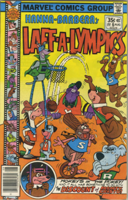 Laff-a-Lympics Comics #6 (Marvel Comics, 1978-79). Features Scooby Doo on some covers. Click for values Laff-a-Lympics Comics #6 (Marvel Comics, 1978-79). Features Scooby Doo on some covers. Click for values