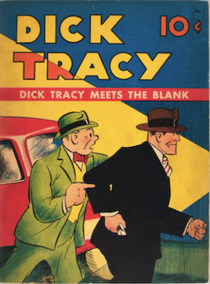 Dick Tracy: Large Feature Comic #1 (1939). Click for values