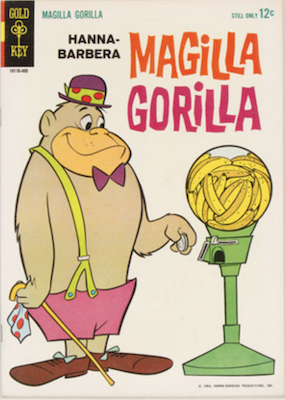 Magilla Gorilla #1 (1964), Gold Key. Click for values
