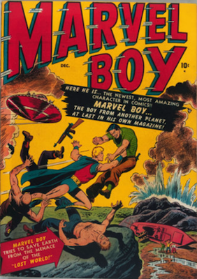 Marvel Boy #1: Origin of Marvel Boy. Click for values