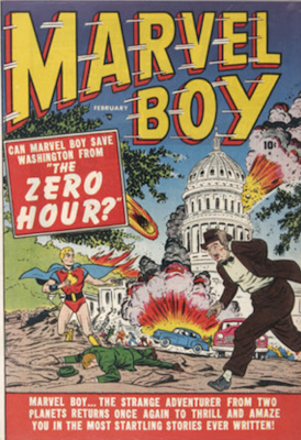 Marvel Boy #2: Washington DC under attack. Click for values