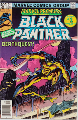 Marvel Premiere #51: Continues story from 1977 Black Panther series. Click for values