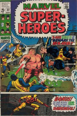 Marvel Super-Heroes #22. Click for values