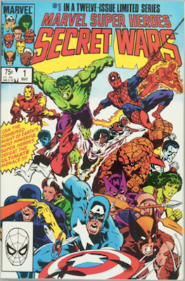 Marvel Super-Heroes Secret Wars #1. Click for values