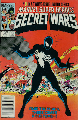 Marvel Super Heroes Secret Wars 8 Canadian price variant