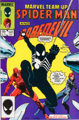 Marvel Team-Up #141: Ties for First Symbiote. Regular edition. Click for values