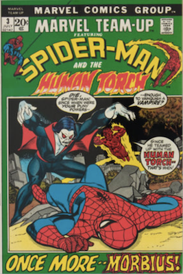 Morbius Movie Comics: Marvel Team-Up #3. Click to buy a copy