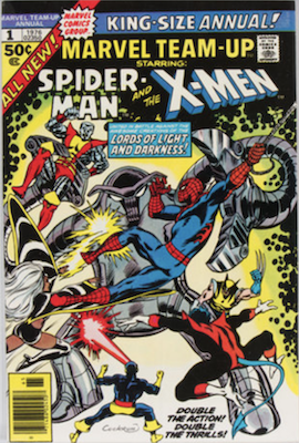 Under-Valued Issue? Marvel Team-Up Annual #1 is an early New X-Men team appearance. Click to buy at Goldin