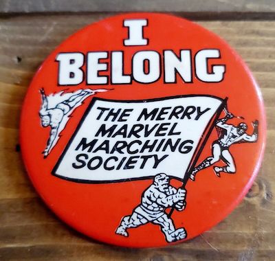 Merry Marvel Marching Society pin