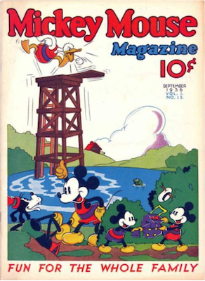 Mickey Mouse Magazine v1 #12. Click for values.