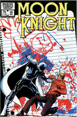 Moon Knight #26. Click for values.
