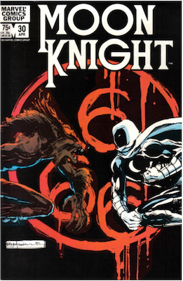 Moon Knight #30. Click for values.