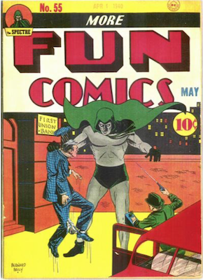 More Fun Comics #55: First appearance of Doctor Fate. Click for values