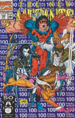New Mutants #100: Last Issue of Volume 1; First Appearance of X-Force. Click for values