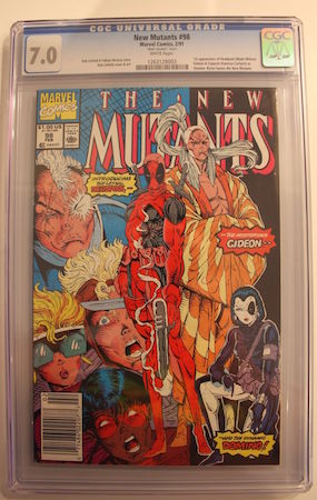 Would you rather own THIS copy of New Mutants #98 in CGC 7.0... OR...