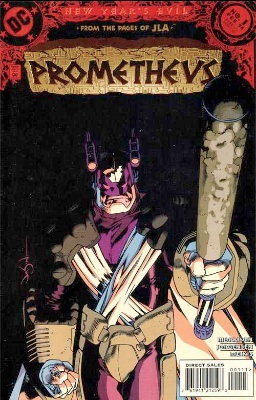 Origin and First Appearance, Prometheus, New Year's Evil: Prometheus #1, DC Comics, 1998. Click for value