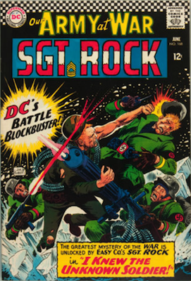 Our Army at War #168: First Appearance of Unknown Soldier. Click for values Our Army at War #168: First Appearance of Unknown Soldier. Click for values
