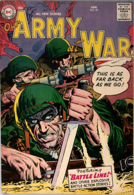 Our Army at War #54. Click for current values.
