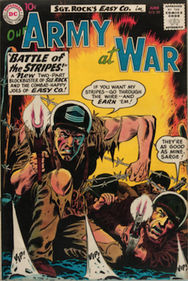 Our Army at War #95: First appearance of Bulldozer. Click for current values. Our Army at War #95: First appearance of Bulldozer. Click for current values.