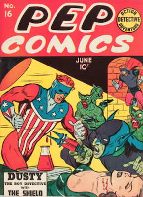 Pep Comics #16. Click for current values. Pep Comics #16. Click for current values.