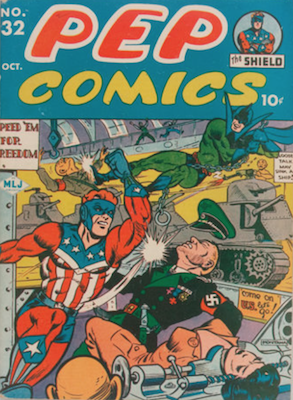 Pep Comics #32. Click for current values.