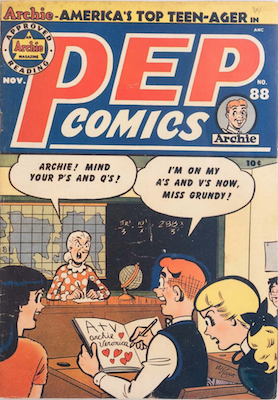 Pep Comics #88. Click for current values. Pep Comics #88. Click for current values.