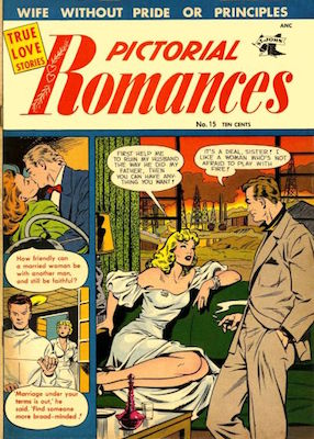 Pictorial Romances #15. Click for values Pictorial Romances #15. Click for values