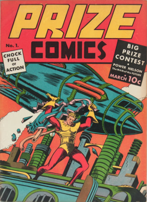 Prize Comics #1. Click for current values.