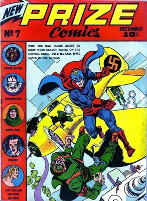 Prize Comics #7: Origin and first appearance of The Green Lama. Click for values