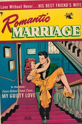 Romantic Marriage #24: classic Baker cover. Click for values