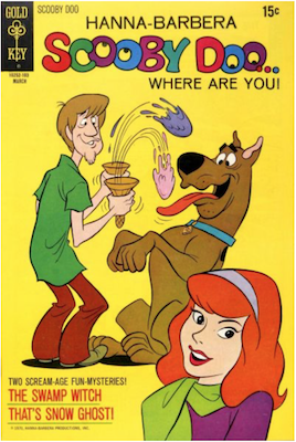 Scooby Doo #5 (1970). Click for values.