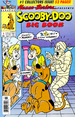 Scooby Doo Big Book #1 (1992, Harvey). Scarce. Click for values
